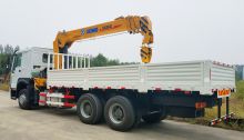 XCMG Official Trailer Crane 10 Ton Trailer Mounted Crane SQ10SK3Q Good Price for Sale